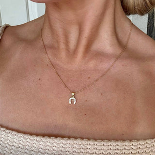 Salt Luck Horseshoe Necklace
