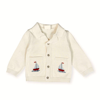 Viverano Sailboat Embroidered Pocket Shirt and Pants