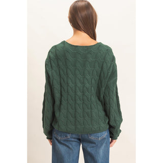Alicia Cable Knit Sweater