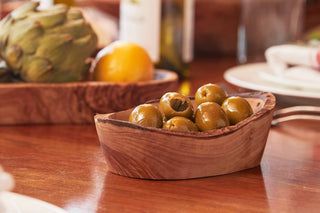 Verve Italian Olivewood Serving Bowl