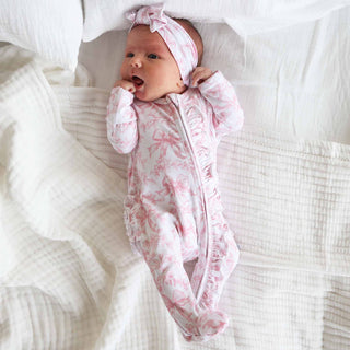 Caden Lane Baby Fancy Frills Ruffle Footie