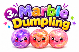 Mystery Marbled Squishy Dumpling 3in