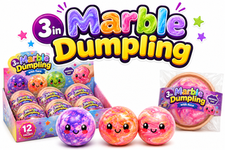 Mystery Marbled Squishy Dumpling 3in