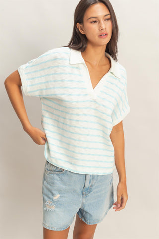 Penny Dolman Collared Top