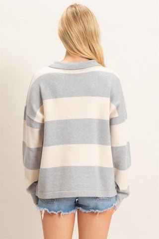 Carly Striped Sweater