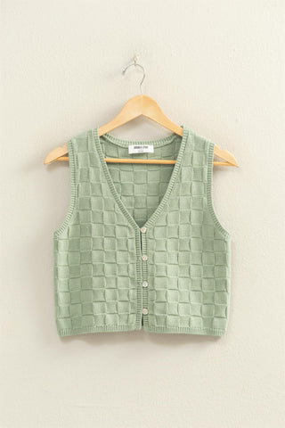Niaomi Woven Sweater Vest