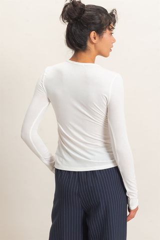 Shaina Crew Top