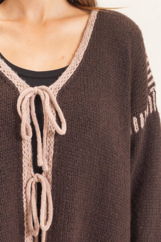 Andrea Tie Front Cardigan