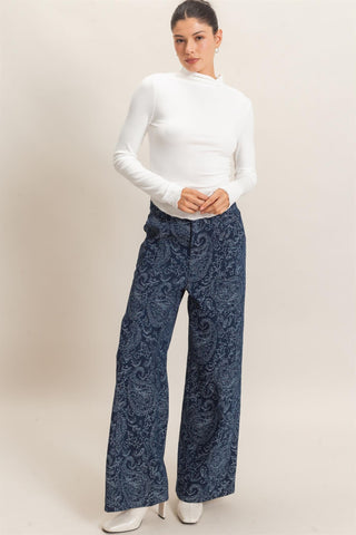 Kendra Ruffle Hem Top