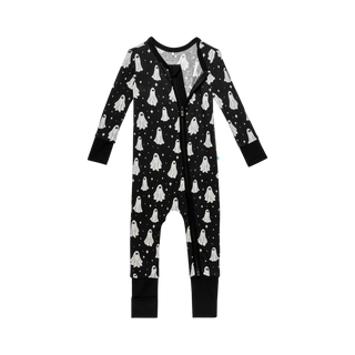 Posh Peanut Baby Ghostly Convertible Onesie