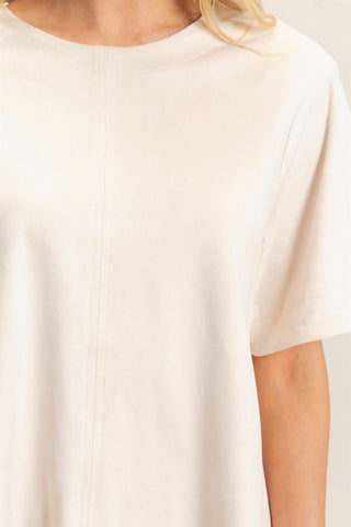 Yalani Suede Top
