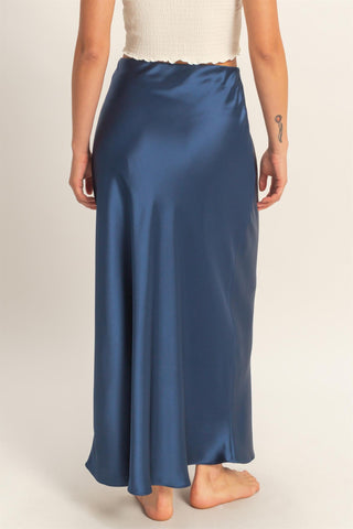 Shania Satin Maxi Skirt