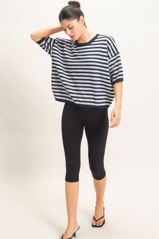 Candice Crew Striped Sweater