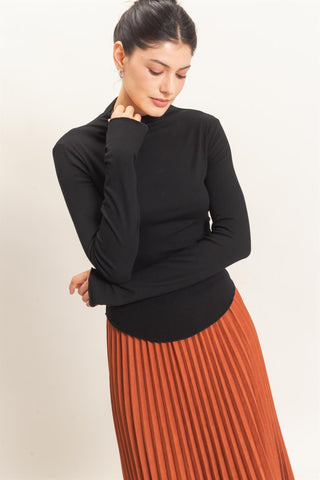 Kendra Ruffle Hem Top