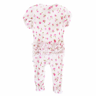Caden Lane Baby Penny's Posies Ruffle Footie