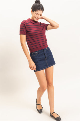 Cynthia Polo Collar Sweater