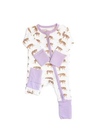 Uptown Baby Girl Tiger Sleep Romper