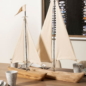 Mercana Tartane Nautical Inspired Sailboat