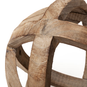 Mercana Tibik Natural Wooden Orb