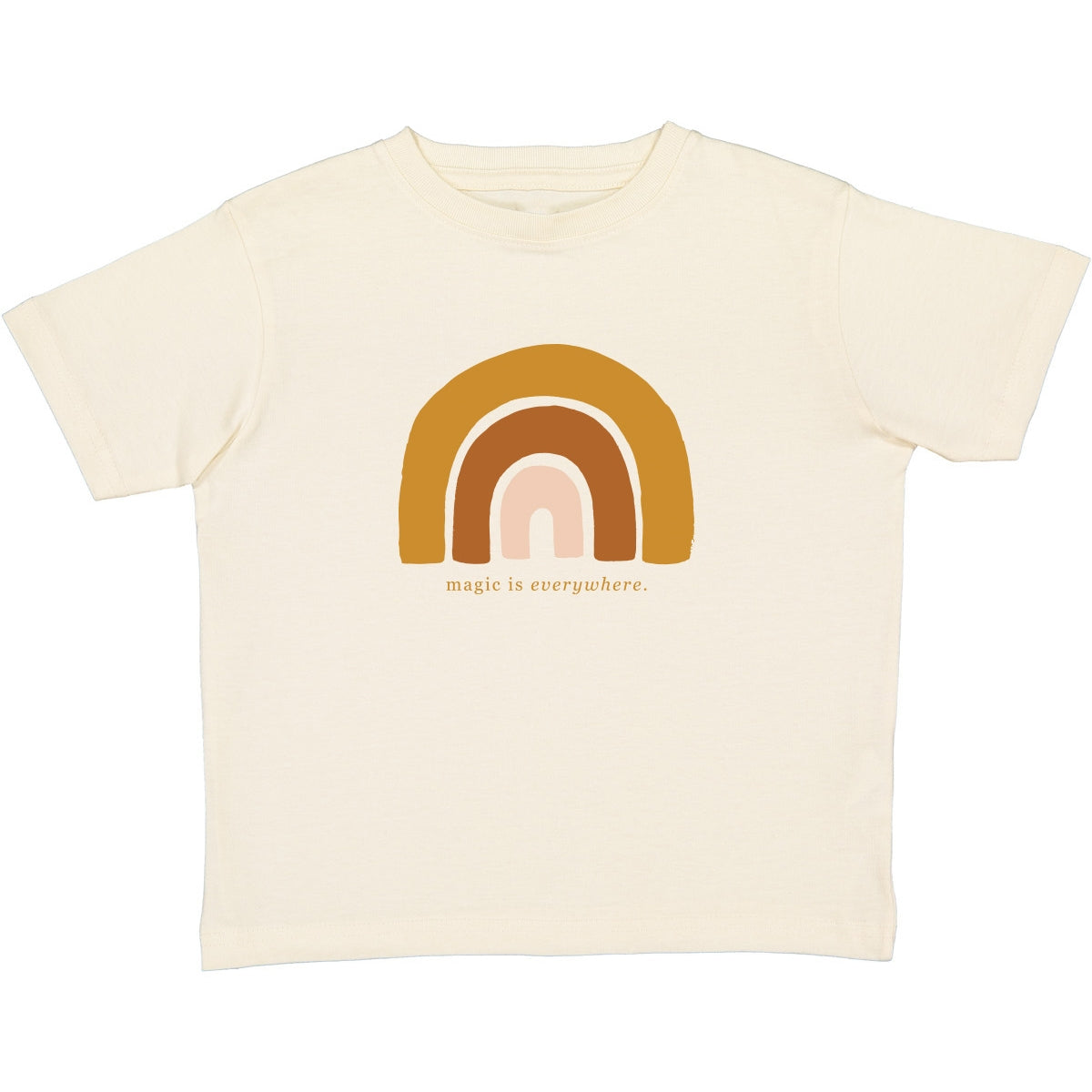Polished Prints Kids Tee "Rainbow/Magic is Everywhere"