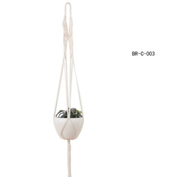Macrame Single Pot Simple Plant Hanger