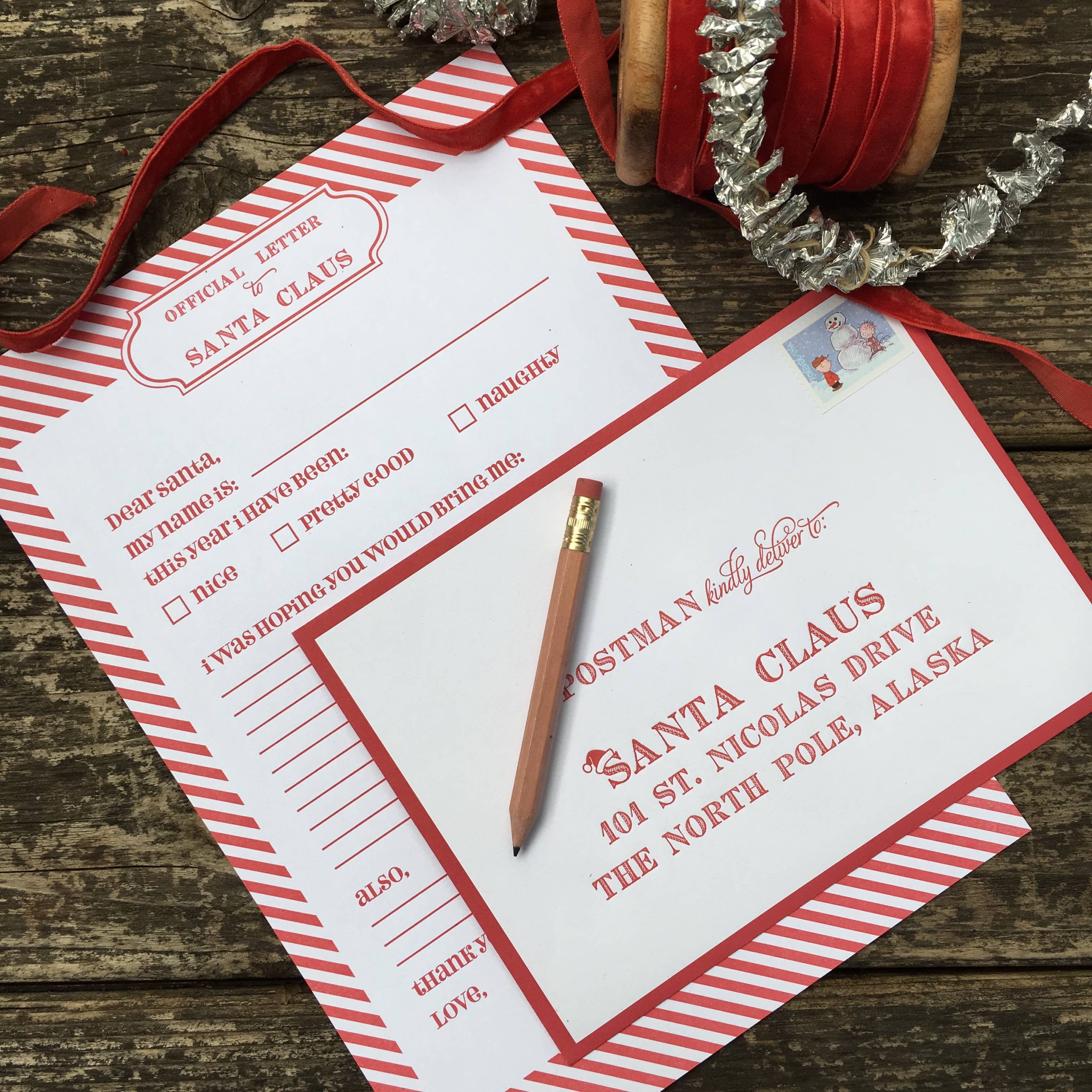 Commons Santa Letter Kit