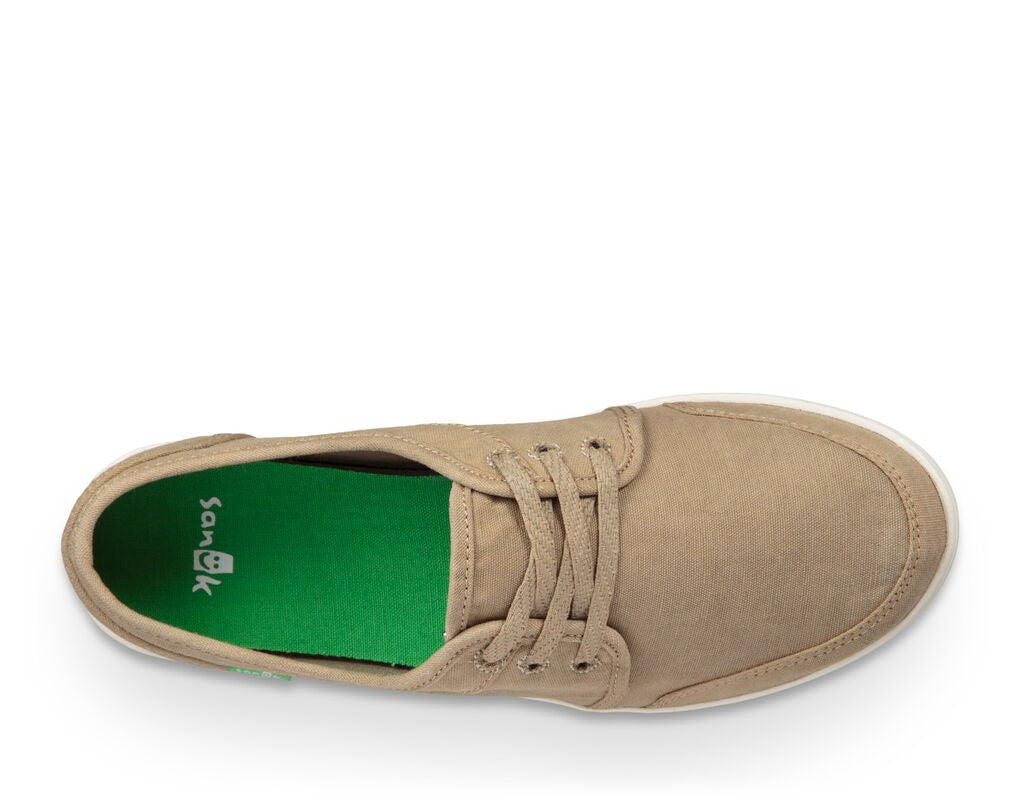 Sanuk Womens Pair O Dice Lace - Natural