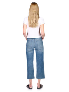 DL1961 Womens Hepburn Wide High Rise Vintage