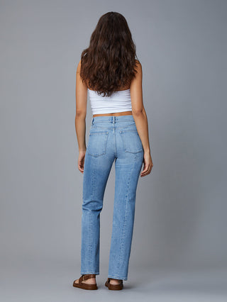 DL1961 Womens Patti Straight High Rise Vintage