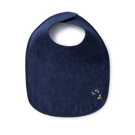 Bambu Hemp Denim Bib