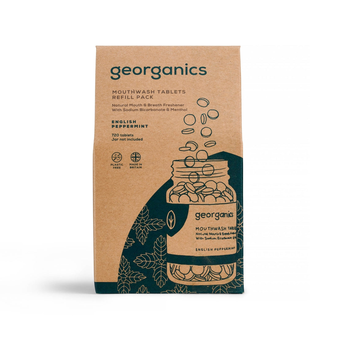 Georganics Mouthwash Tablets