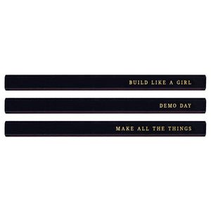 Frankie & Claude Carpenter Pencil Set