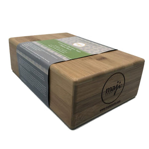 Maji Bamboo Yoga and Pilates Block