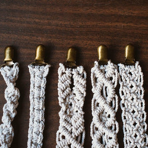 Macrame Pacifier Clip
