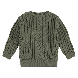 Babyface Boys Cable Knit Pullover