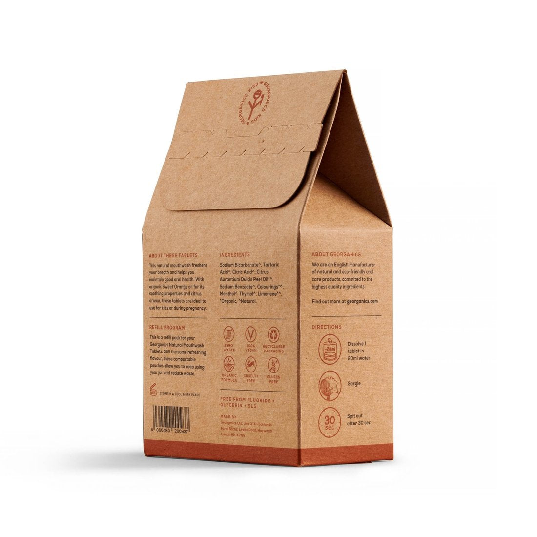 Georganics Mouthwash Tablets