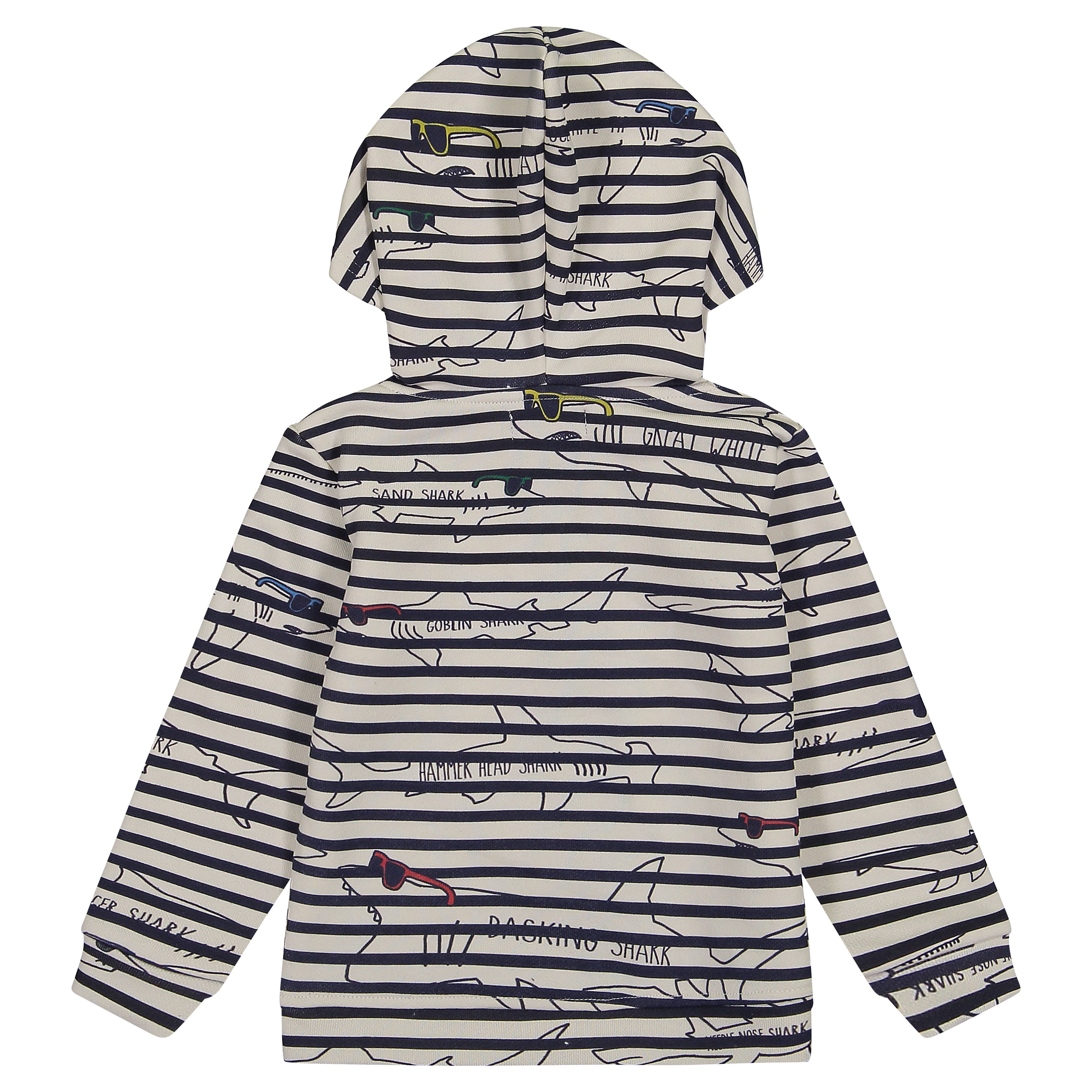 Andy & Evan Boys Shark Hoodie 2 Piece Set