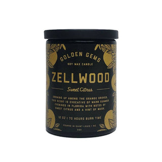 Golden Gems Soy Wax Candle Collection
