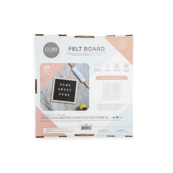 Core Felt Message Board 9x9