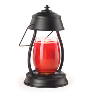 Airome Candle Warmer Lantern Hurricane Black