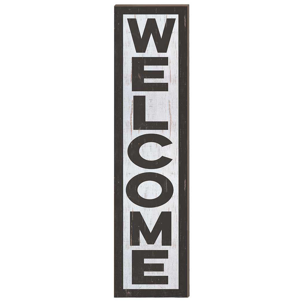Outdoor  Leaner Sign Welcome Porch