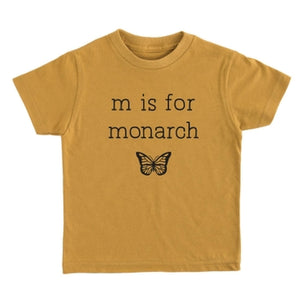 Commons Kids Tee M is for Monarch