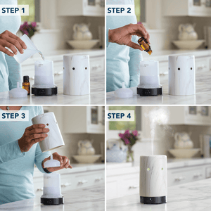 Airome Diffuser Medium White Marble