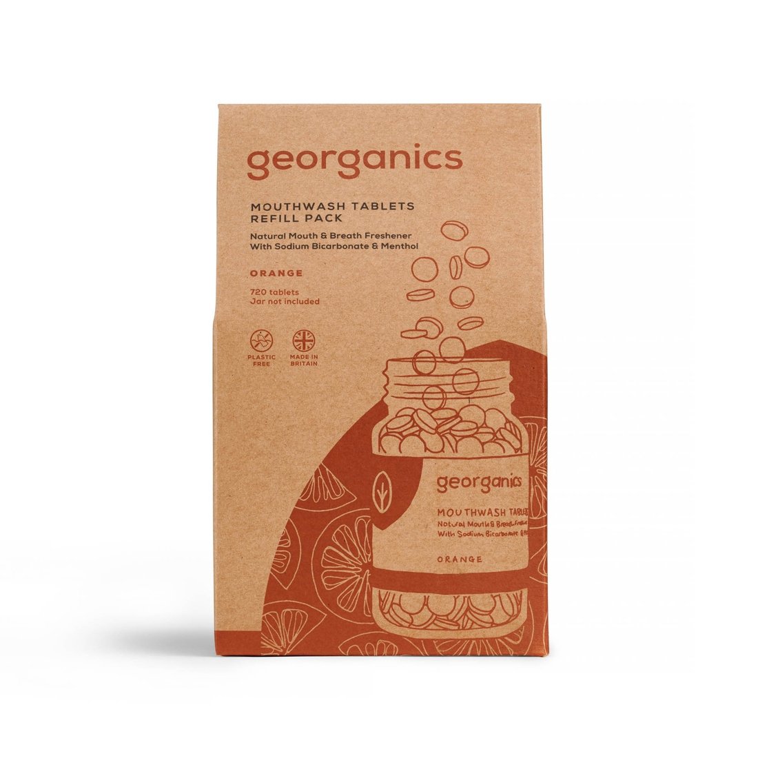 Georganics Mouthwash Tablets