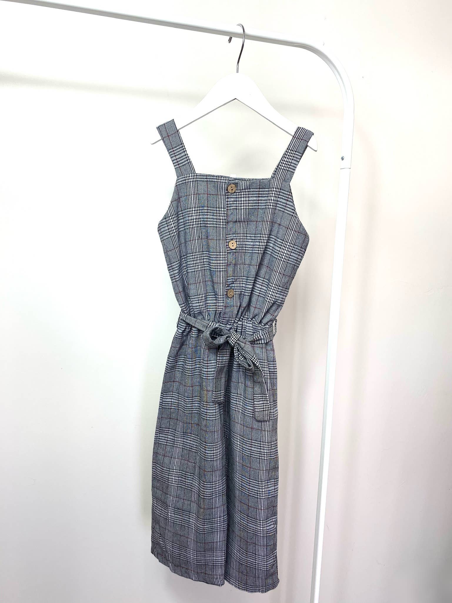 Commons Girls Gisela Plaid Jumper