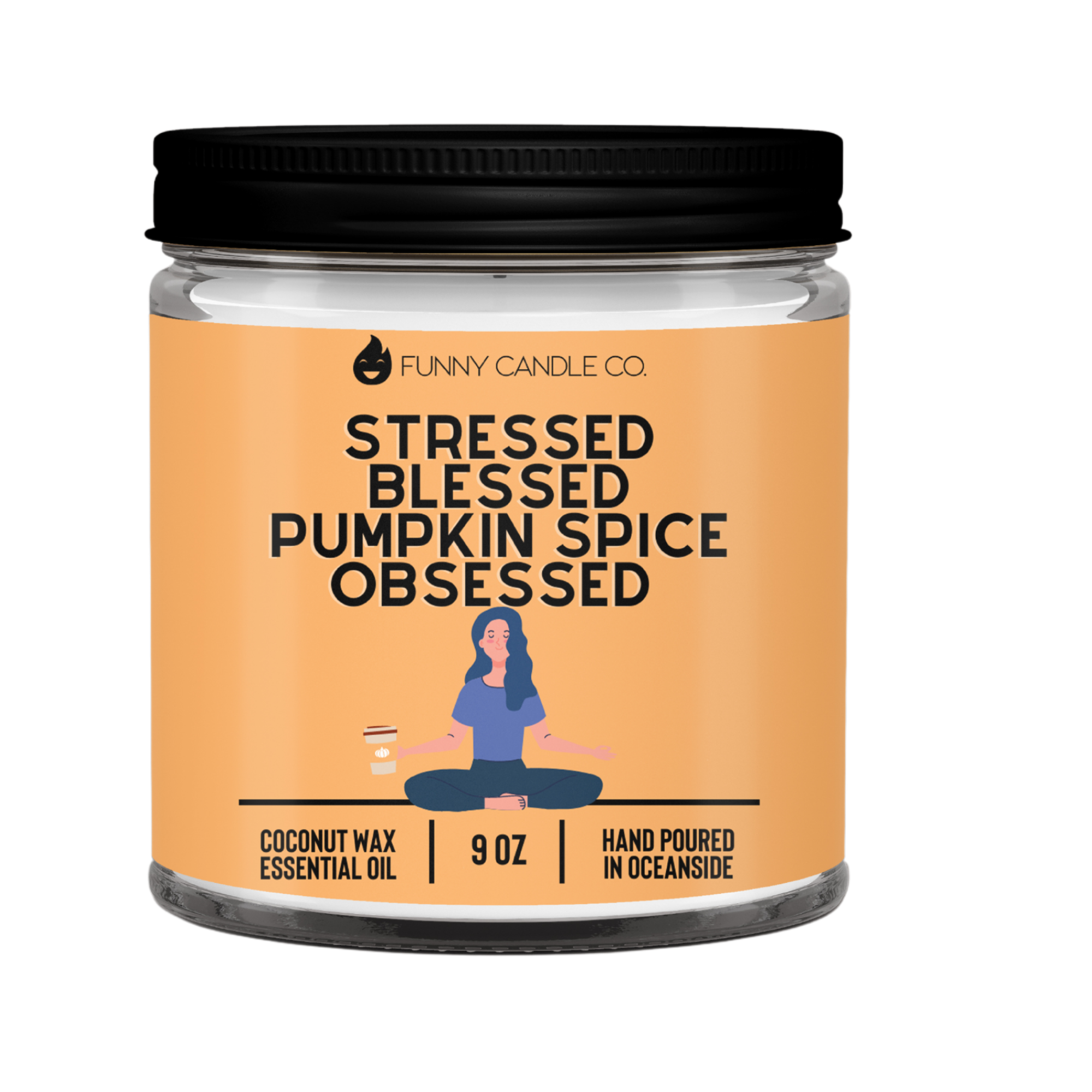 Commons Funny Seasonal Saying Candles