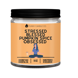 Commons Funny Seasonal Saying Candles