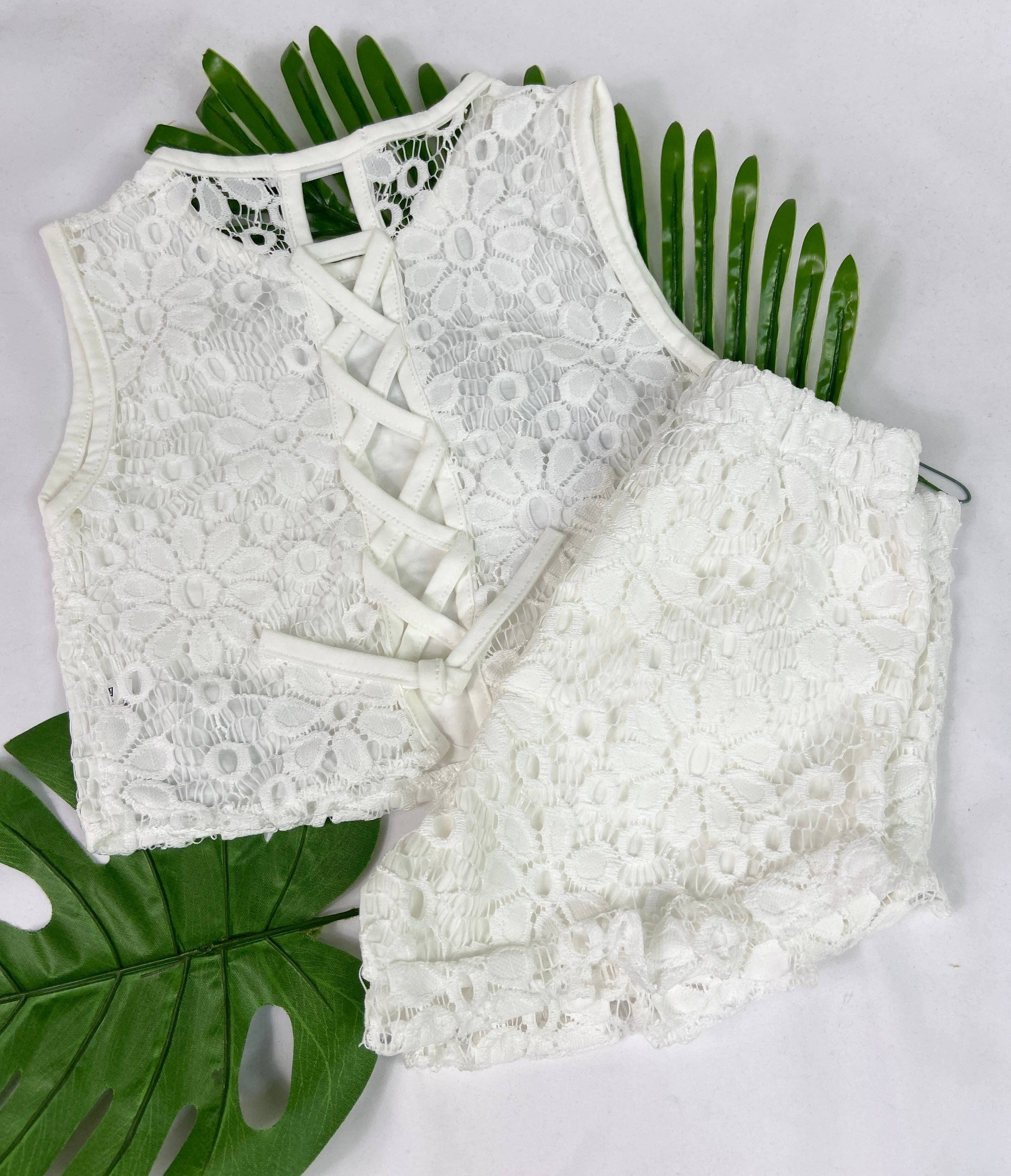 Commons Girls Whitehaven Tank & Short Set