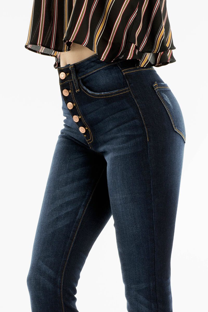 KanCan Alina High Rise Super Skinny Jeans - Curvy