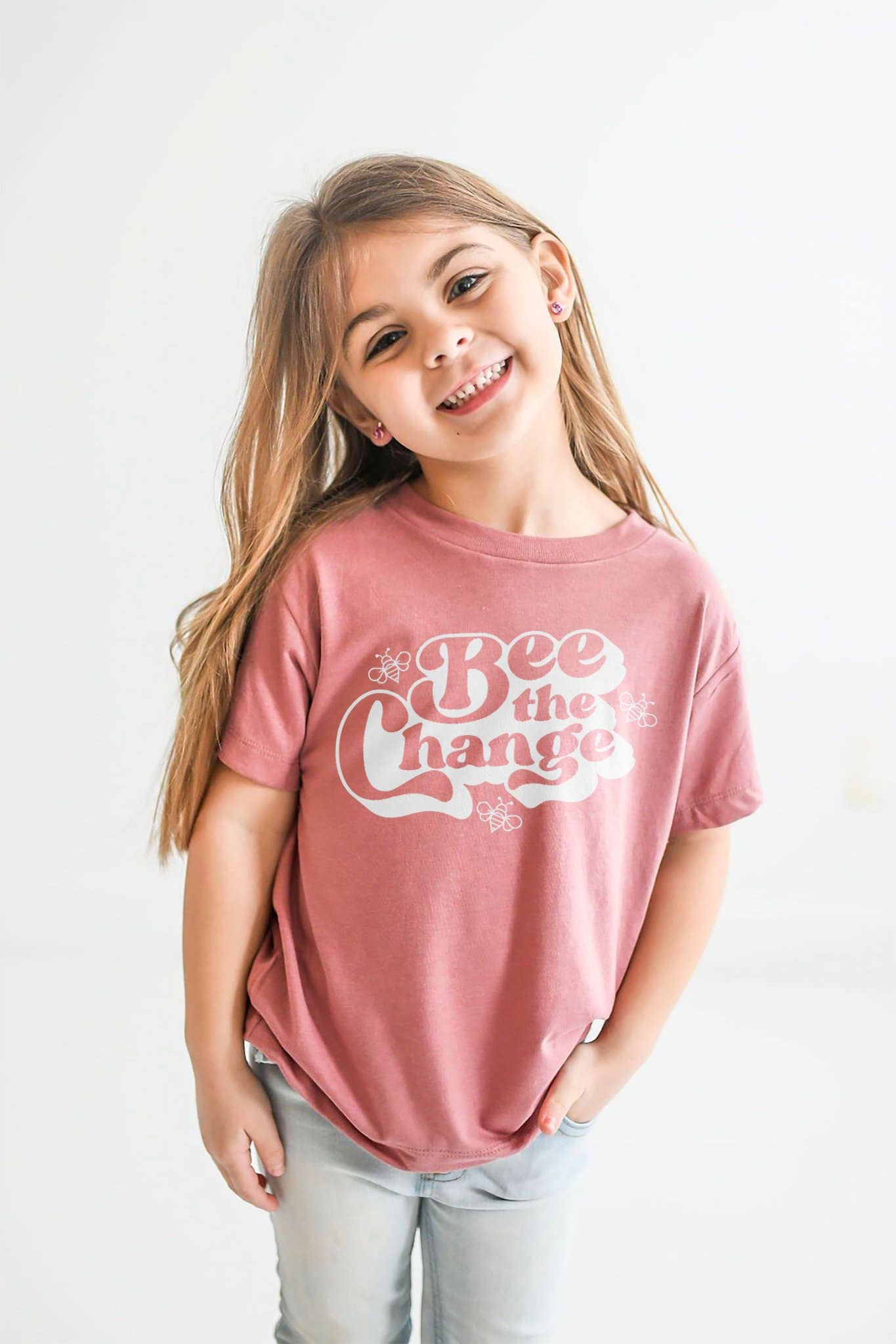 Commons Kids Tee Bee the Change